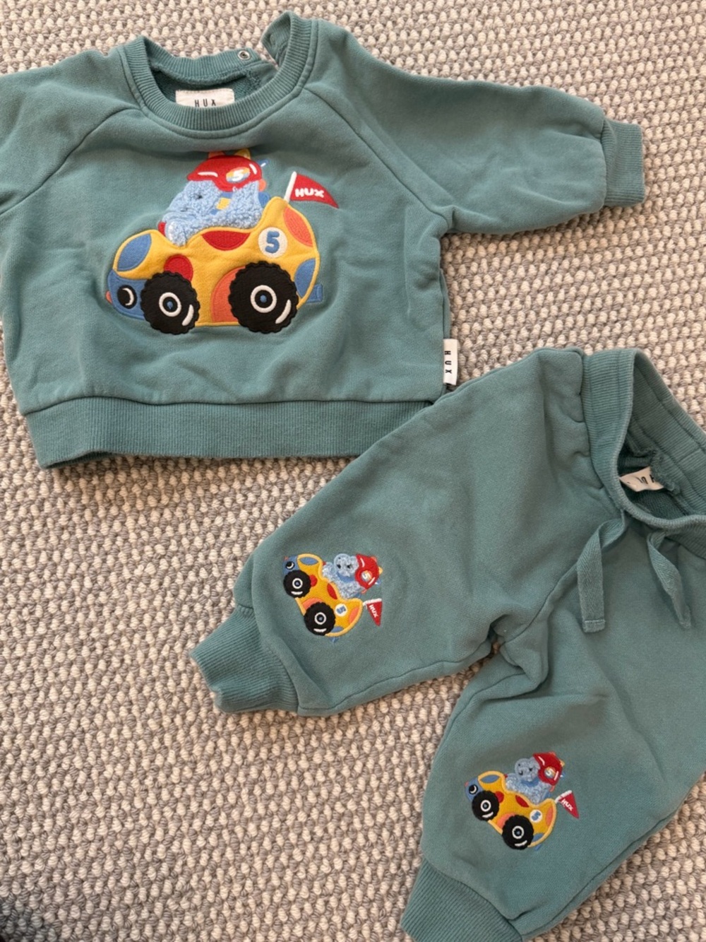 Hux Baby Sweatshirt and Joggers Set